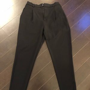 Black, high waisted pants